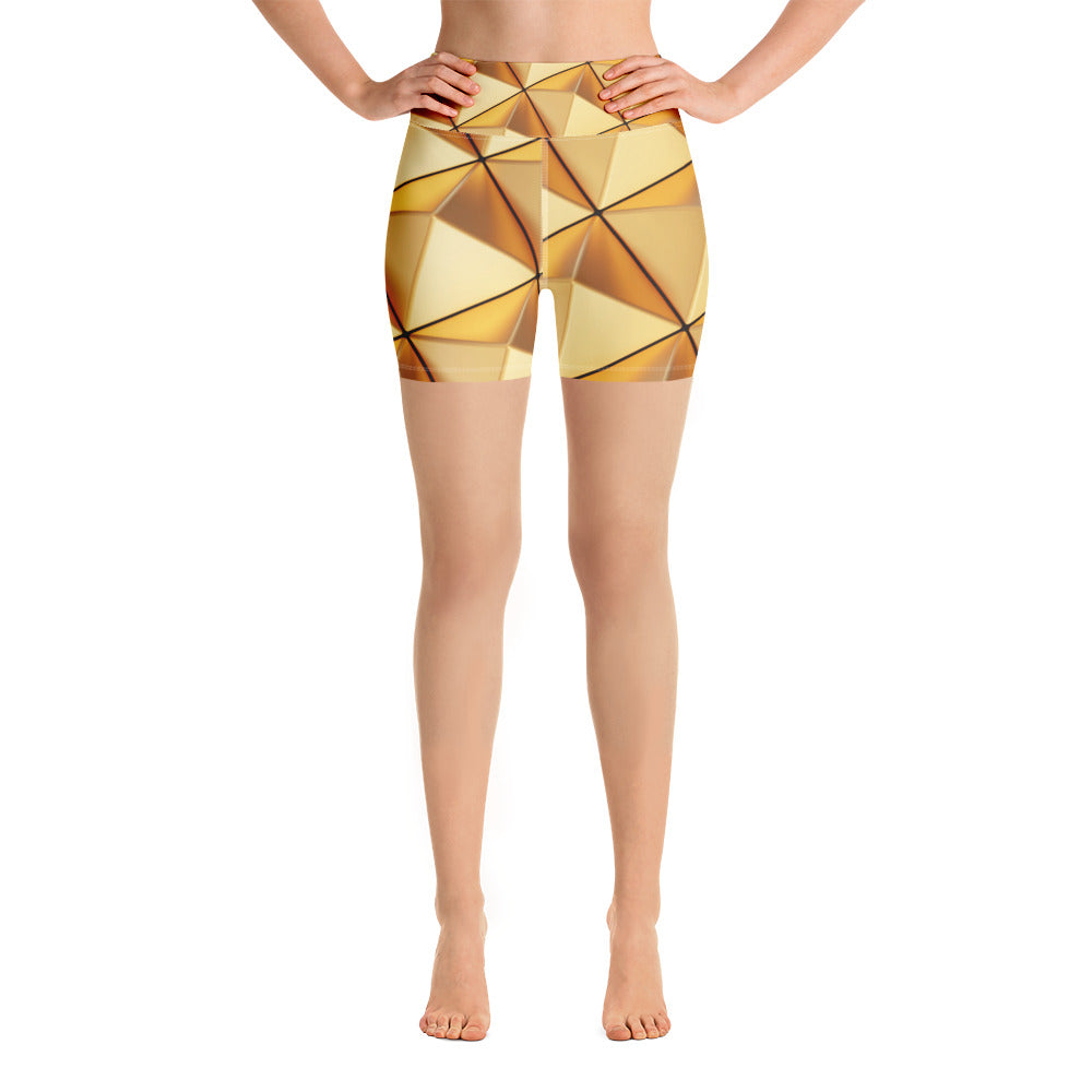 Pantalones cortos de yoga"gold style"