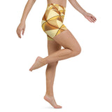 Pantalones cortos de yoga"gold style"