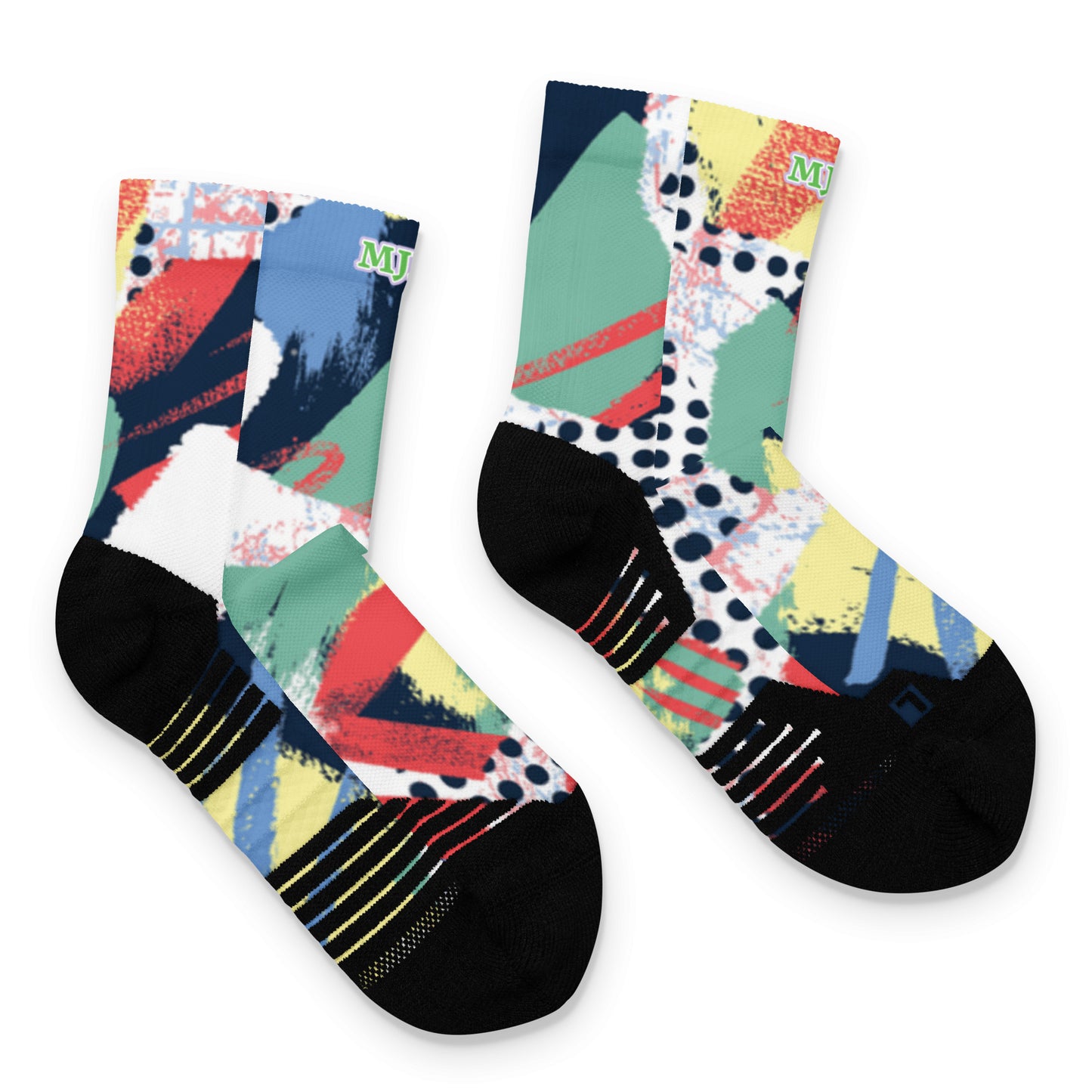 Calcetines de media caña"MJM"