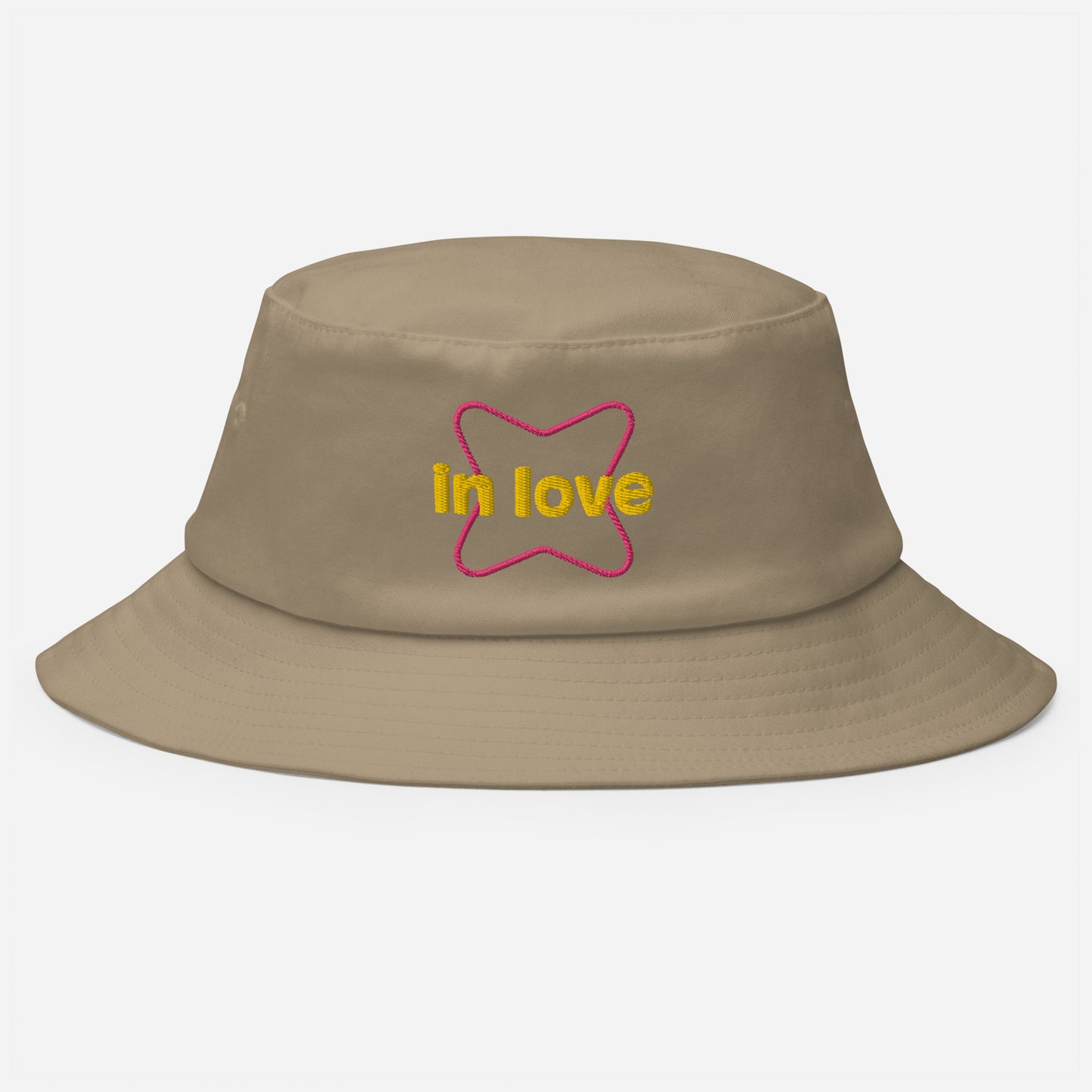 Sombrero tipo pescador"In love"