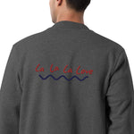 Chaqueta bomber Champion bordada"la la la love"