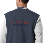 Chaqueta bomber Champion bordada"la la la love"