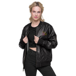 Chaqueta bomber piel vegana"mjm love"