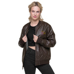 Chaqueta bomber piel vegana"mjm love"