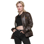 Chaqueta bomber piel vegana"mjm love"