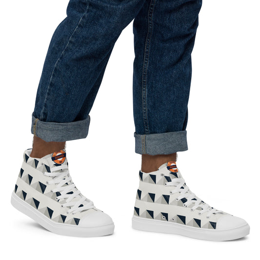 Zapatillas de lona de caña alta para hombre"Nara"