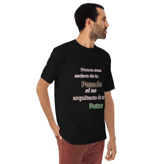 Camiseta gruesa hombre"nunca seas esclavo"