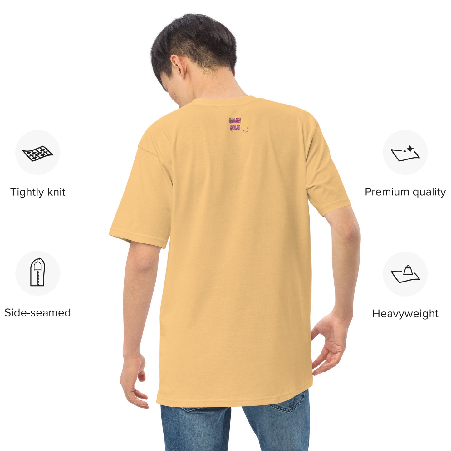 Camiseta gruesa hombre"nunca seas esclavo"