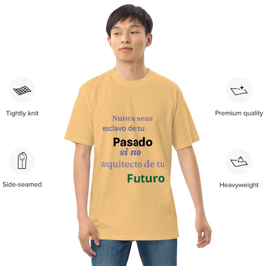 Camiseta gruesa hombre"nunca seas esclavo"
