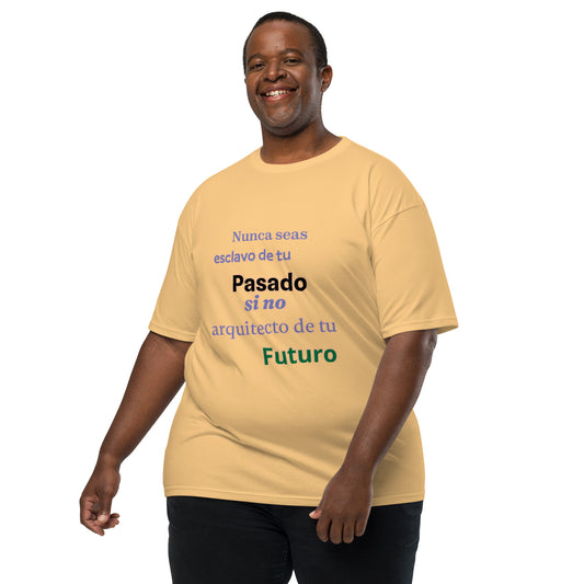 Camiseta gruesa hombre"nunca seas esclavo"
