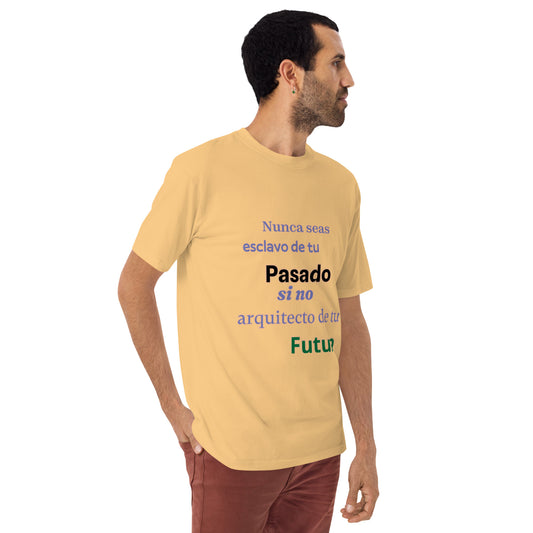 Camiseta gruesa hombre"nunca seas esclavo"