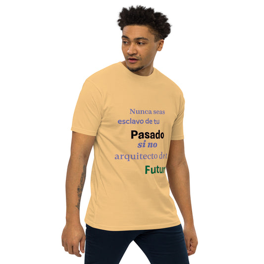 Camiseta gruesa hombre"nunca seas esclavo"