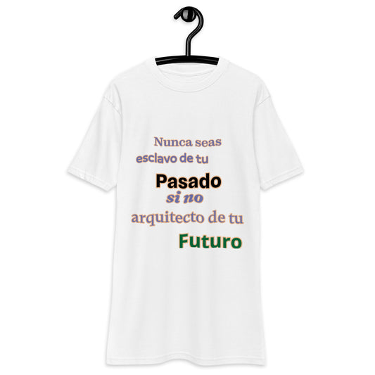 Camiseta gruesa hombre"nunca seas esclavo"