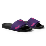 Sandalias para hombre"morado oscuro con lineas"