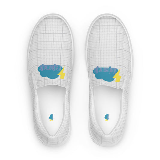 Zapatillas de lona sin cordones para hombre"Villavi"
