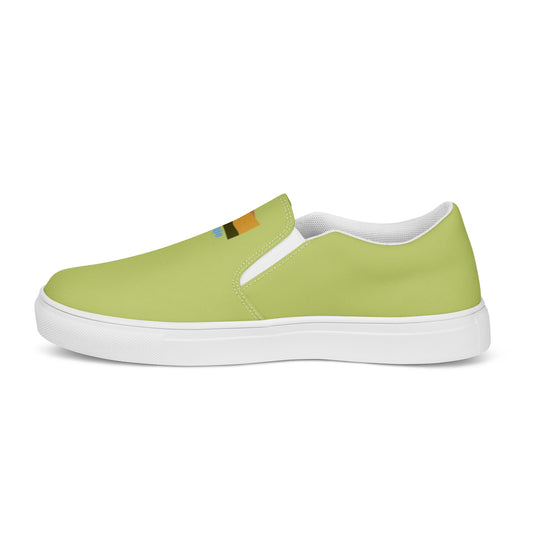 Zapatillas de lona sin cordones para hombre"majesmajo"