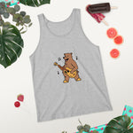 Unisex vest top"oso quitarista"