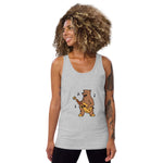 Unisex vest top"oso quitarista"