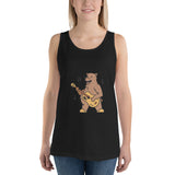 Unisex vest top"oso quitarista"