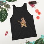 Unisex vest top"oso quitarista"