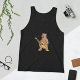 Unisex vest top"oso quitarista"