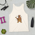 Unisex vest top"oso quitarista"