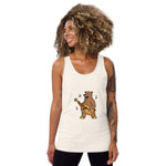 Unisex vest top"oso quitarista"