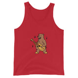 Unisex vest top"oso quitarista"