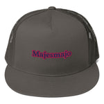 Gorra snapback con rejilla"majesmajo"