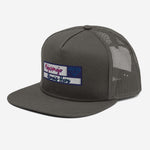 Gorra snapback con rejilla"majesmajo alwais here"