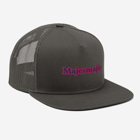 Gorra snapback con rejilla"majesmajo"