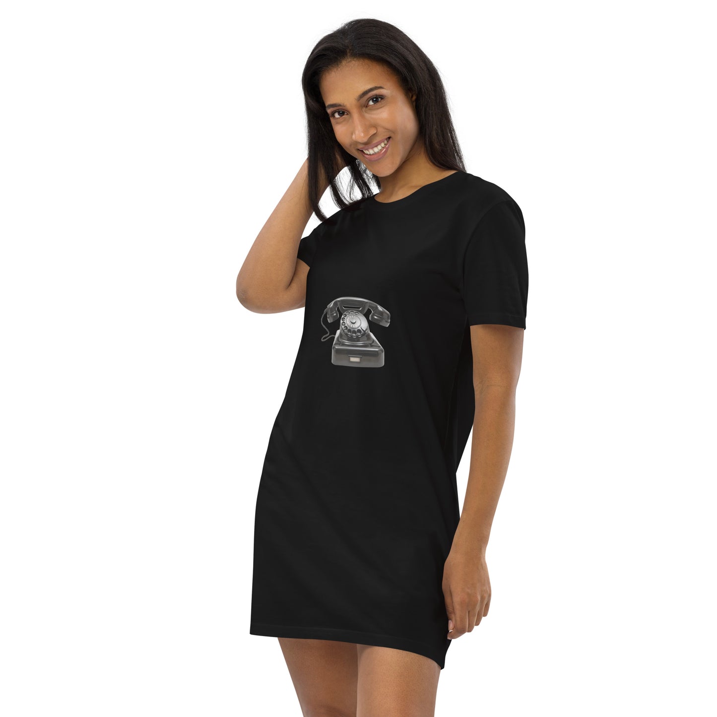 Vestido camiseta de algodón orgánico"Namu"