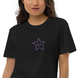 Vestido camiseta de algodón orgánico"estrella"