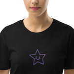 Vestido camiseta de algodón orgánico"estrella"