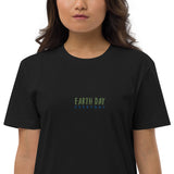 „Earth Day Everyday“ T-Shirt-Kleid aus Bio-Baumwolle