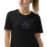 Vestido camiseta de algodón orgánico"estrella"