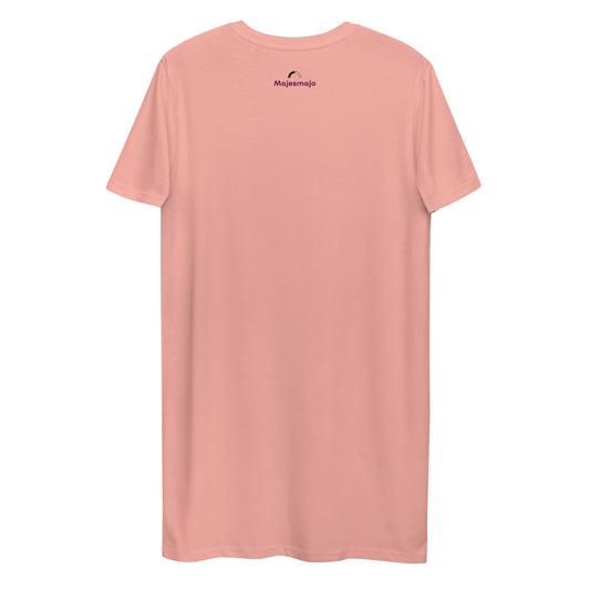 Vestido camiseta de algodón orgánico"Namu"