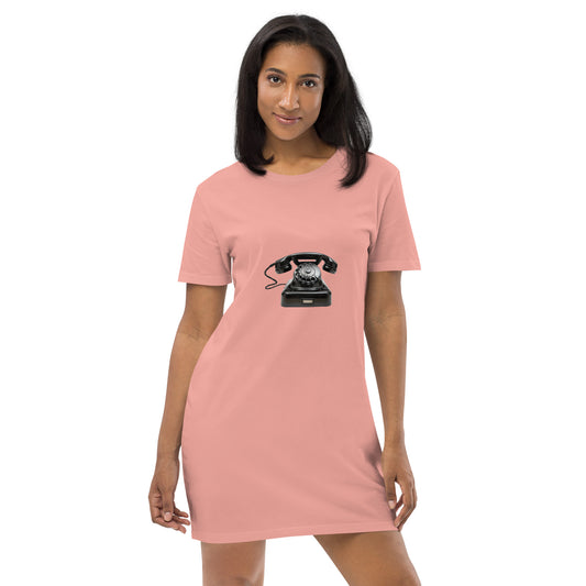 Vestido camiseta de algodón orgánico"Namu"
