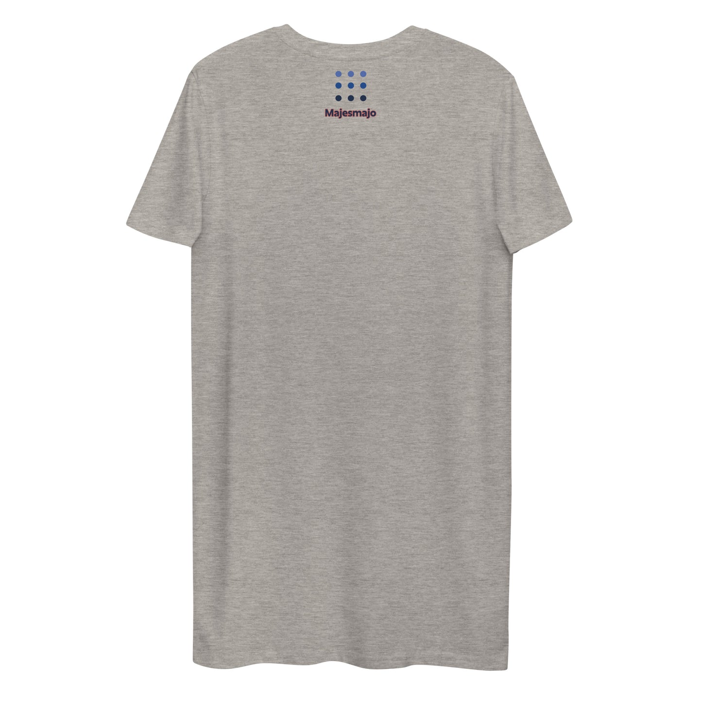 Vestido camiseta de algodón orgánico"estrella"