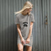 Vestido camiseta de algodón orgánico