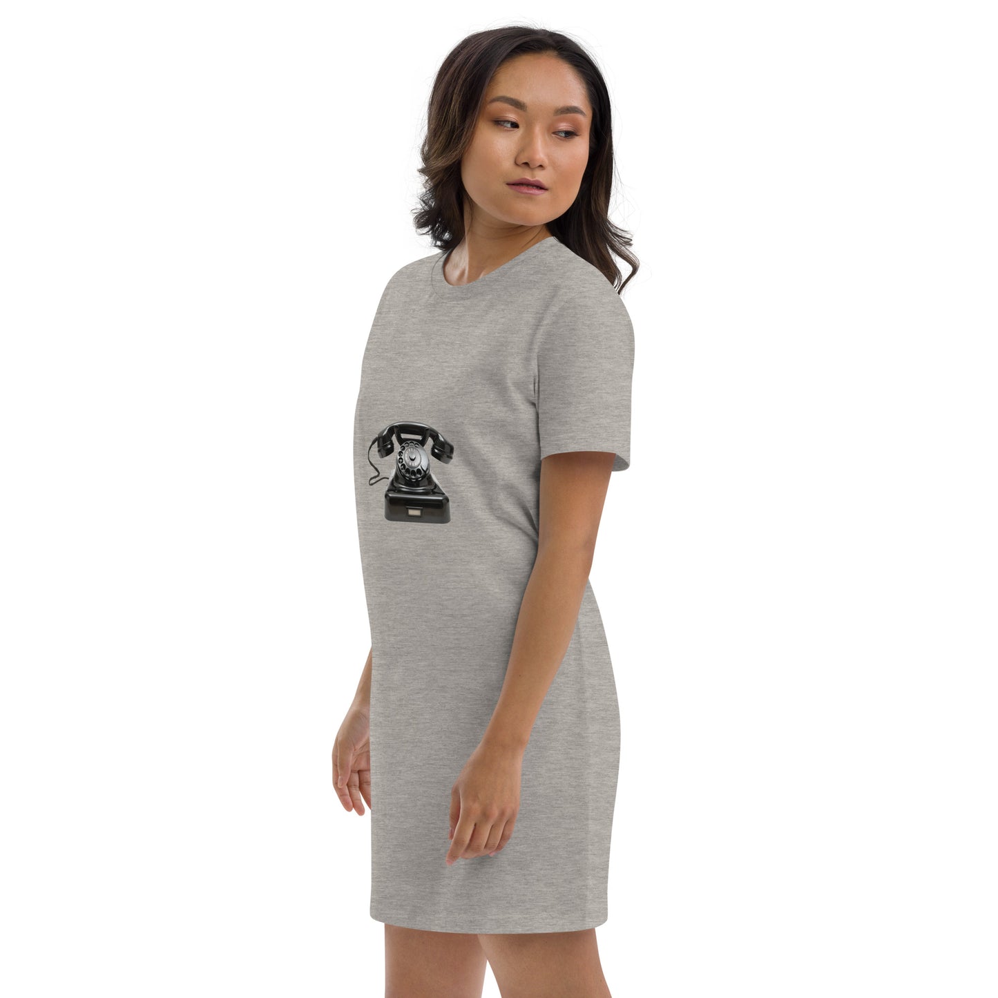 Vestido camiseta de algodón orgánico"Namu"