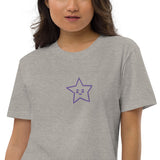 Vestido camiseta de algodón orgánico"estrella"