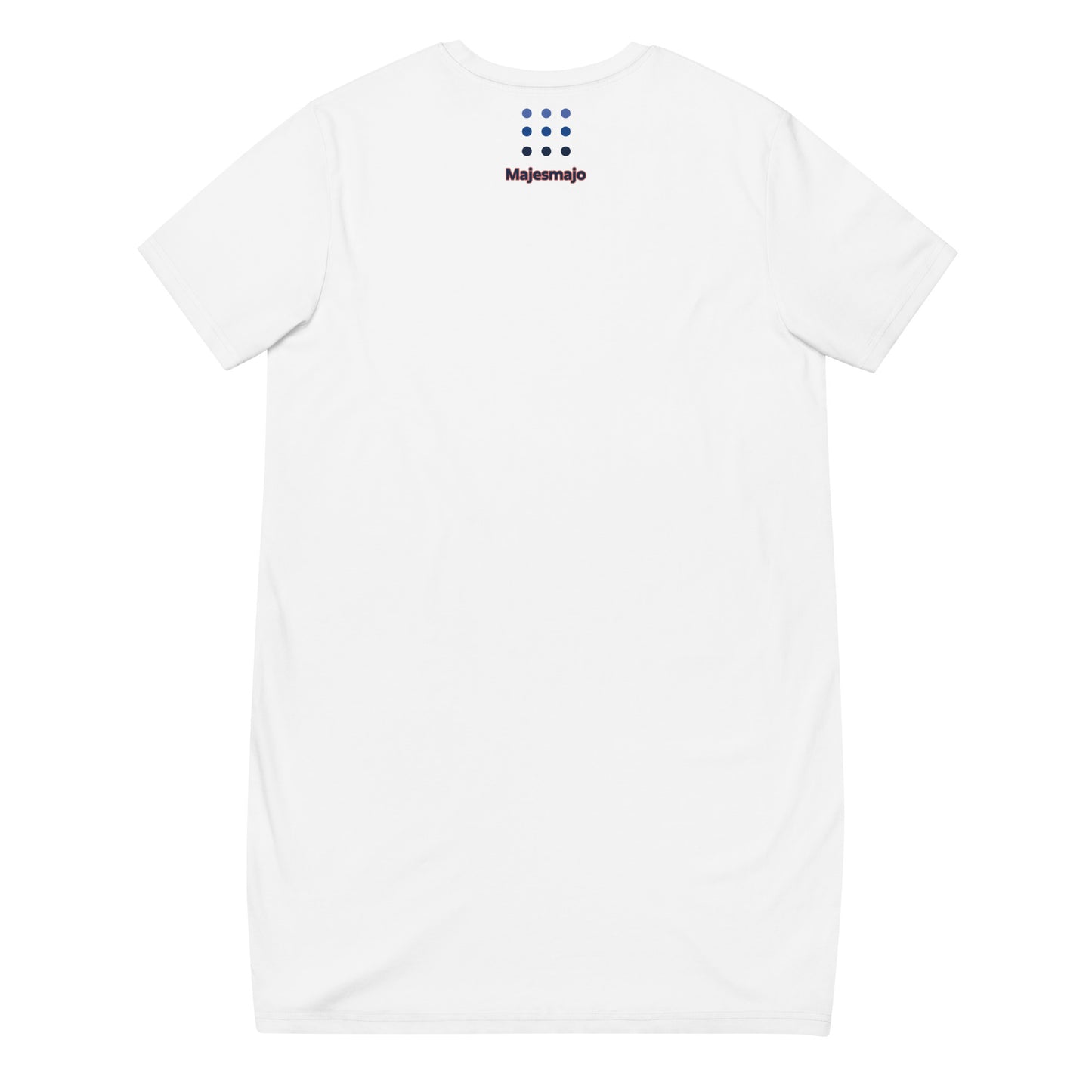 Vestido camiseta de algodón orgánico"estrella"