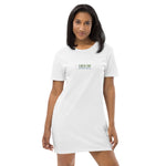 „Earth Day Everyday“ T-Shirt-Kleid aus Bio-Baumwolle