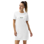 „Earth Day Everyday“ T-Shirt-Kleid aus Bio-Baumwolle