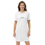 „Earth Day Everyday“ T-Shirt-Kleid aus Bio-Baumwolle