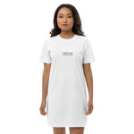 „Earth Day Everyday“ T-Shirt-Kleid aus Bio-Baumwolle