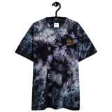 Camiseta oversize con efecto tie dye"logo majesmajo"