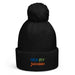 Gorro con pompones