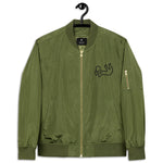 Chaqueta bomber reciclada premium"águila"